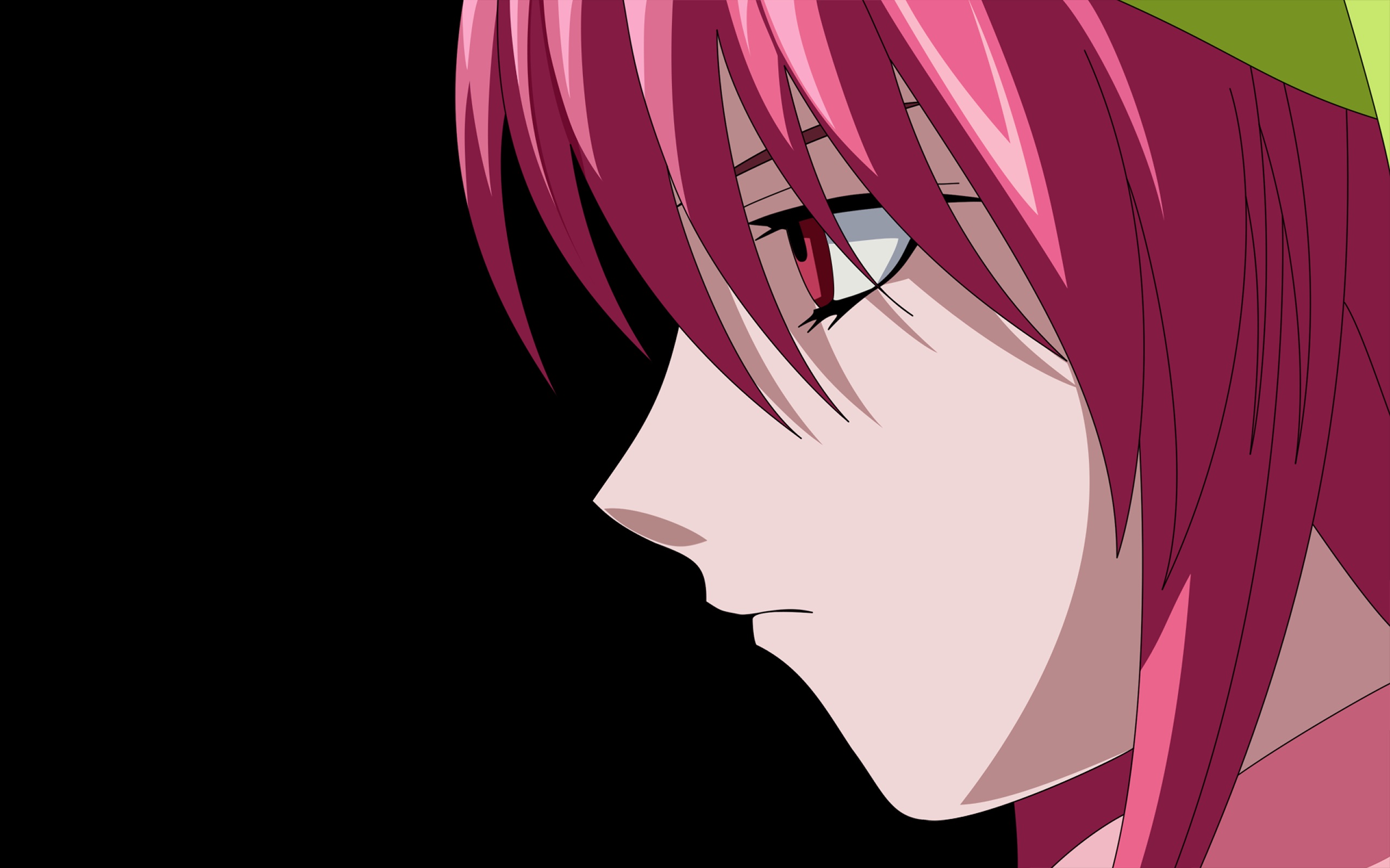 Elfen Lied Lucy Vector Trace 84352 Yande Re